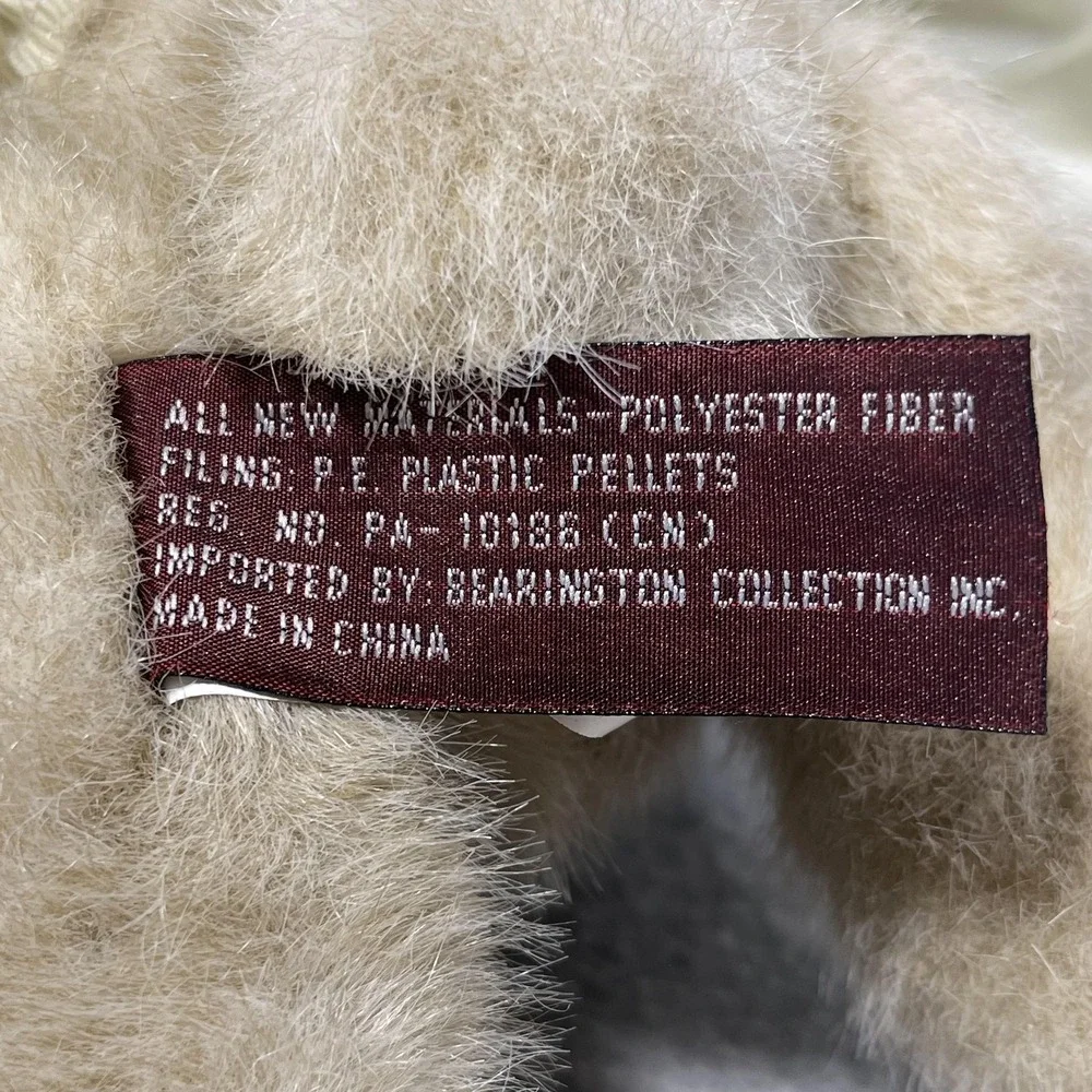 Vintage Bearington Collection Tulip Ducky Bunny Plush Basket Easter Limited 1077